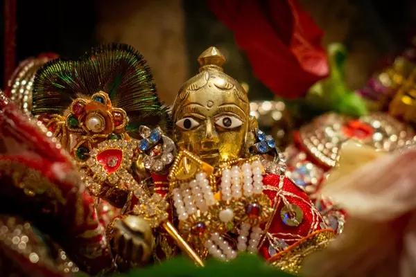 Seeing Laddu Gopal in a dream