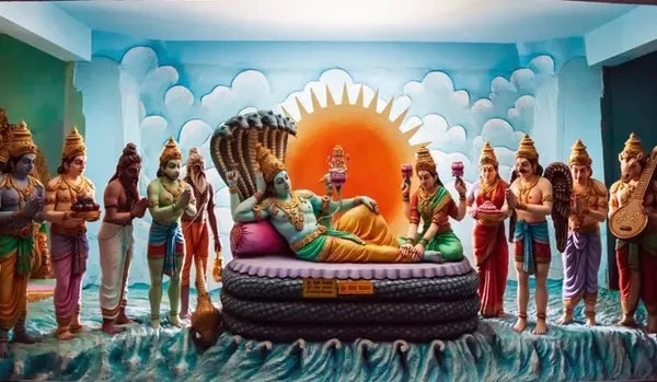 Seeing Lord Vishnu in Dream Meaning