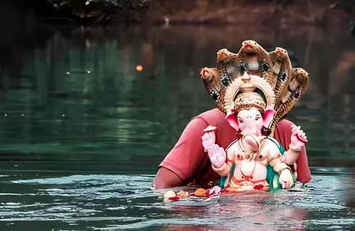 Seeing Ganpati Visarjan in Dream